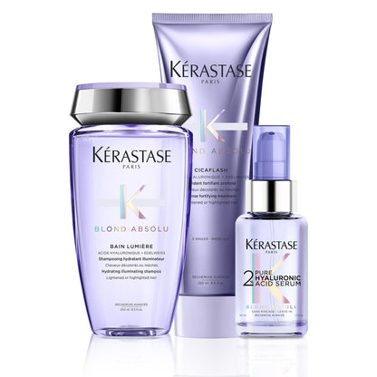 Trio Blond décoloré ​