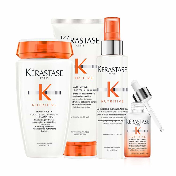 Quatuor Nutritive cheveux secs