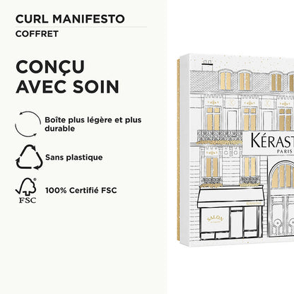 CURL MANIFESTO - COFFRET CADEAU POUR CHEVEUX BOUCLES